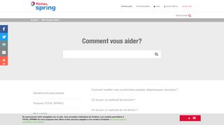 
                            6. Mon espace client | Total Spring