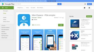 
                            8. Mon Espace - Pôle emploi - Apps on Google Play