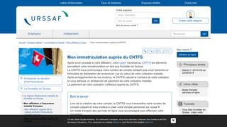 
                            3. Mon immatriculation auprès du CNTFS - Urssaf.fr