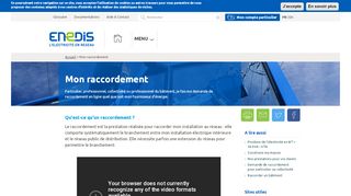 
                            2. Mon raccordement | Enedis