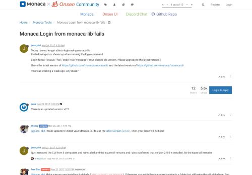
                            13. Monaca Login from monaca-lib fails | Monaca & Onsen UI Community ...