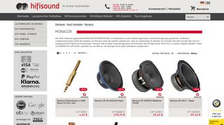 
                            12. Monacor | hifisound.de