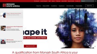 
                            12. Monash South Africa: Undergraduate & Postgraduate ...
