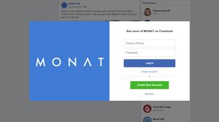 
                            5. MONAT - Sign up a new Market Partner in January with a... | Facebook