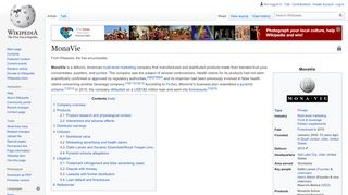 
                            5. MonaVie - Wikipedia