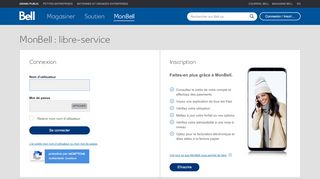 
                            2. MonBell - Libre-service - Connexion - MyBell - Bell Canada