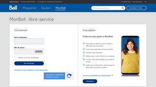 
                            6. MonBell - Libre-service - Connexion