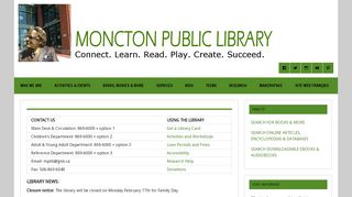 
                            7. Moncton Public Library