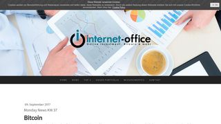 
                            8. Monday News KW 37 - Bitcoin Investments - internet-office.ch