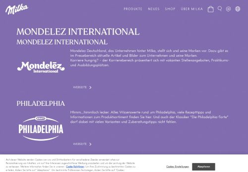 
                            4. Mondelez International - Milka