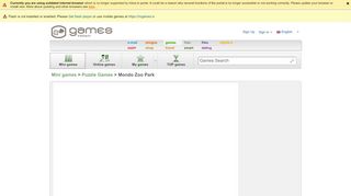 
                            9. Mondo Zoo Park - Inbox Games