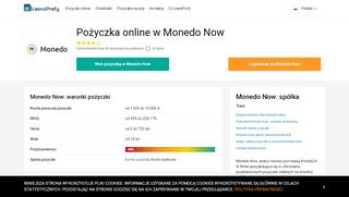 
                            4. ≡ Monedo Now: logowanie ≫ konto ≫ rejestracja • kontakty • opinie ...