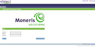 
                            11. MONERIS SOLUTIONS - eSELECTplus Merchant Resource Center