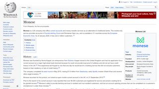 
                            8. Monese - Wikipedia