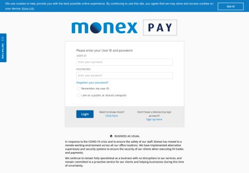 
                            8. Monex PAY