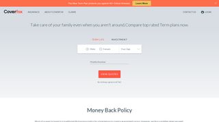 
                            11. Money Back Policy: Everything You Need to Know - Coverfox.com