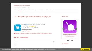 
                            9. Money Manager Next (+PC Editing) - Realbyte Inc. - App