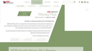 
                            5. Money Market - NDB Wealth Management
