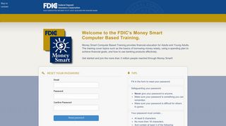 
                            1. Money Smart CBI - FDIC