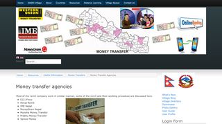 
                            9. Money Transfer Agencies - Nepal