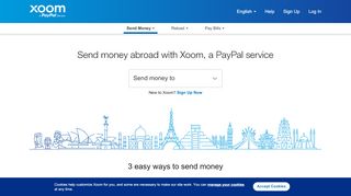 
                            5. Money Transfer - Send Money Online | Xoom, a PayPal Service