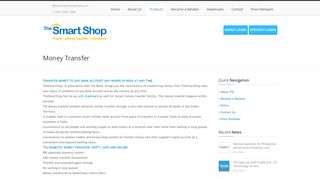 
                            9. Money Transfer - Welcome to TheSmartShop || Travel and Beyond