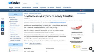 
                            4. Money2anywhere online money transfer review | finder.com