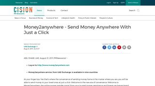 
                            9. Money2anywhere - Send Money Anywhere With Just a Click