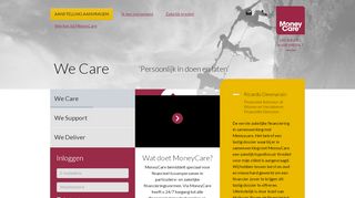 
                            9. MoneyCare: Home Page
