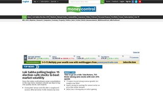 
                            11. Moneycontrol.com >> Search >> Kunvarji Group
