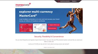 
                            8. Moneycorp Explorer Card | Multi-Currency Card