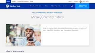 
                            10. MoneyGram money transfer | Standard Bank