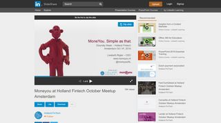 
                            12. Moneyou at Holland Fintech October Meetup Amsterdam - SlideShare