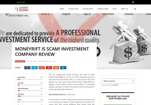 
                            3. MoneyRift is SCAM! WARNING Review With Evidences | Forum
