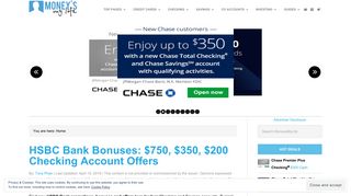 
                            3. MoneysMyLife – Promotions And Bonuses For Banking, Credit Cards ...