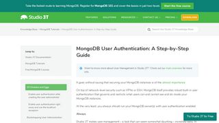 
                            10. MongoDB User Authentication (And How to Painlessly Set It Up)