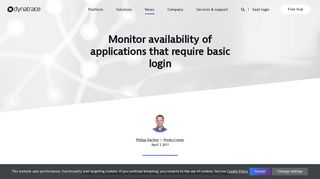 
                            9. Monitor availability of applications that require basic login - Dynatrace