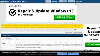 
                            12. Monitor wird erst beim Windows LogIn-Screen oder gar nicht erkannt ...