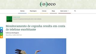 
                            9. Monitoramento de cegonha resulta em conta de telefone exorbitante ...