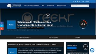 
                            4. Monitoramento Relacionamento de Marca Seekr |Ferramentas ...