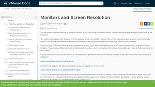 
                            12. Monitors and Screen Resolution - VMware Docs