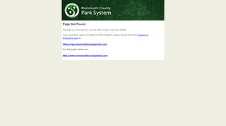 
                            5. Monmouth County Park System Login