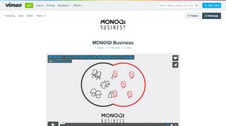 
                            7. MONOQI Business on Vimeo