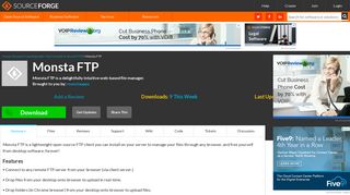 
                            8. Monsta FTP download | SourceForge.net