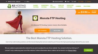 
                            9. Monsta FTP Web Hosting : Easy Monsta Hosting