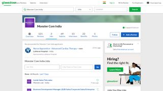 
                            7. Monster Com India Jobs | Glassdoor.co.in