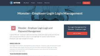 
                            12. Monster - Employer Login Login Management - Team Password ...