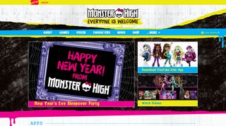 
                            3. Monster High - Dolls, Play Games, Watch Videos for Kids | Monster High