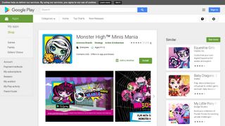 
                            5. Monster High™ Minis Mania - Apps on Google Play