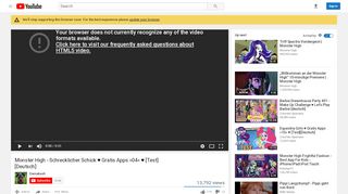 
                            10. Monster High - Schrecklicher Schick Gratis Apps »04« [Test ...